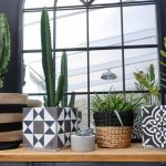 Objets déco en carreaux ciment