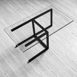 Table basse en verre